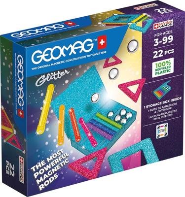 GEOMAG - Milieuvriendelijk 22 stuks Glitter