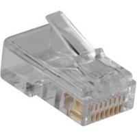 ACT TD108 RJ45 (8P/8C) Modulaire Connector voor Platte Kabel - 25 stuks - thumbnail