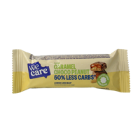 WeCare Lower carb bar caramel choco peanut 35 Gram - thumbnail