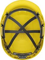 Industriële veiligheidshelm - ABUS - SCATOR - Geel - thumbnail