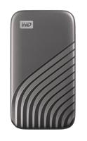 WD My Passport 500 GB Externe SSD harde schijf (2,5 inch) USB-C Grijs WDBAGF5000AGY-WESN - thumbnail