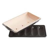 Emile Henry Broodbakvorm voor 5 mini baguettes - Fusain - thumbnail