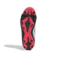 adidas Predator Club FT Gras / Kunstgras Voetbalschoenen (MG) Kids Zwart Wit Rood - thumbnail