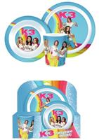 Studio 100 MEK3N0001030 peuterbestek Peuter bestekset Blauw, Wit Melamine - thumbnail