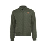 Urban Classics bomberjack Diamond olijfgroen - thumbnail