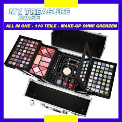 Zmile zilveren cosmetica koffer My Treasure Case 113-delig