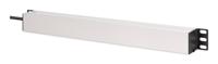 Digitus DN-95440 19 inch 19inch-patchkast Geaarde contactdoos Incl. 2 metalen houders Zilver, Zwart - thumbnail
