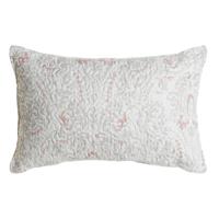 Kussen DKD Home Decor Wit Polyester Gebloemd 60 x 10 x 40 cm - thumbnail