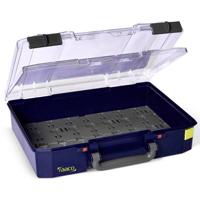 raaco CL-LMS 80 4x8-0/DL Assortimentskoffer (l x b x h) 337 x 337 x 69 mm Aantal vakken: 32 Incl. handgreep Single Inhoud 1 stuk(s) - thumbnail