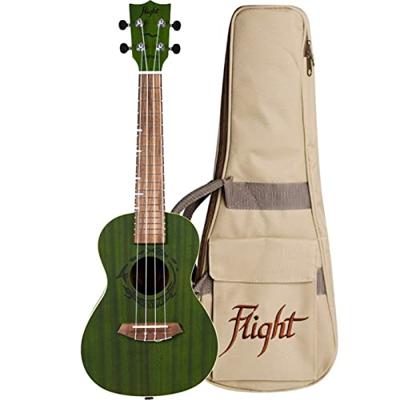 Flight Gemstone Series DUC380 Jade concert ukelele met gigbag Flight Gemstone Series DUC380 Jade concert ukelele met gigbag