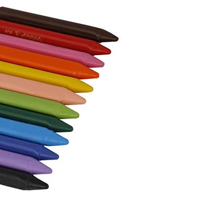 BIC kids plastidecor triangle kleurkrijt, 12st.