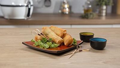 Tefal FZ7600 ActiFry Genius Heteluchtfriteuse 1350W 1.2L Zwart/RVS - thumbnail