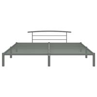 Bedframe metaal grijs 180x200 cm - thumbnail
