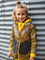 Quapi Meisjes zomerjas - Faiza - Luipaard - thumbnail