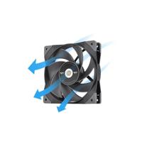Thermaltake SWAFAN GT12 Computer behuizing Luchtkoeler 12 cm Zwart 3 stuk(s) - thumbnail