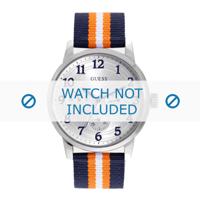 Guess horlogeband W0975G2 Brooklyn Textiel Multicolor + standaard stiksel - thumbnail