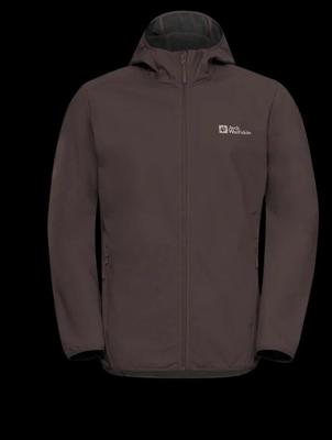Jack wolfskin Bornberg Hoody Softshell Jas Heren Peat M