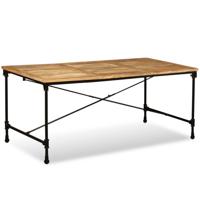 Eettafel 180 cm massief mangohout - thumbnail