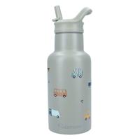 Kidzroom drinkfles sweet sips voertuigen, 350ml - thumbnail