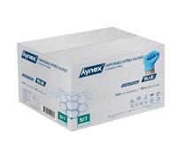 Handschoen hynex nitril s blauw 5gr 100 stuks - thumbnail