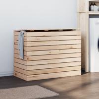 Wasmand 88,5x44x66 cm massief grenenhout - thumbnail