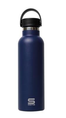 Thermosfles Safta Marino Marineblauw Siliconen Roestvrij staal