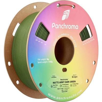 Polymaker CA04010 Panchroma™ Matte Filament PLA kunststof Mat, Gering kunststofgehalte 1.75 mm 1000 g Army Dark Green, Groen 1 stuk(s) Polymaker CA04010 Panchroma™ Matte Filament PLA kunststof Mat, Gering kunststofgehalte 1.75 mm 1000 g Army Dark Green, Groen 1 stuk(s)