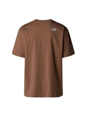 The North Face Essential Oversize S/S T-shirt Heren Latte S The North Face Essential Oversize S/S T-shirt Heren Latte S
