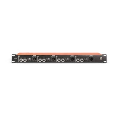 Palmer BRIDGE 4P 19 inch 4-kanaals passieve DI box