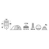 High Peak Nevada 2.0 tent - thumbnail