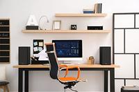 Klipsch: R-40PM Draadloze Boekenplank speakers - 2 stuks - Zwart - thumbnail