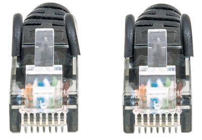 Intellinet 730419 RJ45 Netwerkkabel, patchkabel CAT 6 U/UTP 20.00 m Zwart 1 stuk(s)