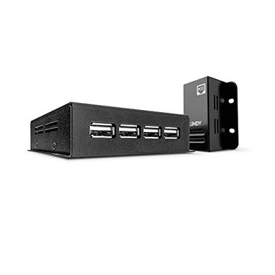 LINDY 50m 4 Port USB 2.0 Cat.5 Extender USB-extender RJ45 Via netwerkkabel RJ45 50 m LINDY 50m 4 Port USB 2.0 Cat.5 Extender USB-extender RJ45 Via netwerkkabel RJ45 50 m