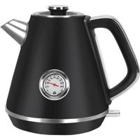 Waterkoker - Aigi Rety - Thermometer - 1.7 Liter - 2200 Watt - Rvs - Zwart/zilver - thumbnail