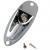 Fazley 10708 jack plate voor ST-stijl gitaar chrome - thumbnail
