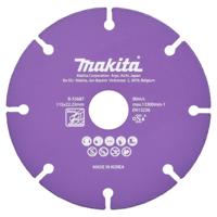 Makita Accessoires Doorslijpschijf staal 115x22,23x1,3mm - B-53687 B-53687 - thumbnail