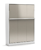 Tweepersoons opklapbed Royal Queen 150x200 cm Taupe - Koudschuim tot 120 KG - thumbnail