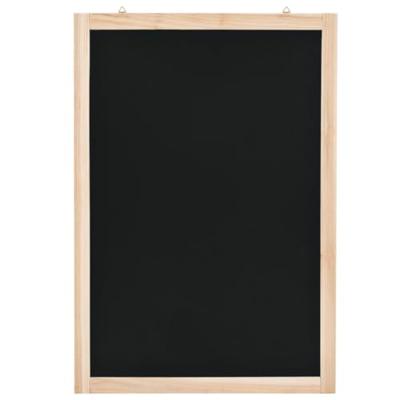VidaXL Krijtbord voor aan de wand 40x60 cm cederhout