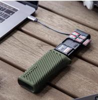 Pgytech CreateMate High-speed Cardreader en oerdegelijke case in 1 - Zwart - thumbnail