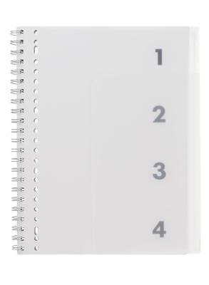 HEMA 4-in-1 Collegeblok A4 Gelinieerd