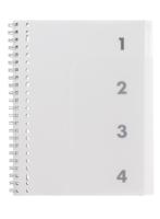 HEMA 4-in-1 Collegeblok A4 Gelinieerd - thumbnail