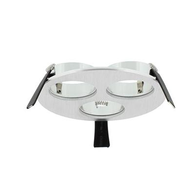 Luzern LED armatuur 3 voudig aluminium 876522