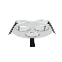 Luzern LED armatuur 3 voudig aluminium 876522 - thumbnail