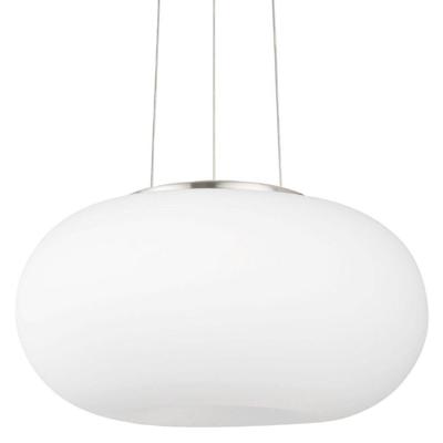 Eglo Design HanglampOptica 35cm nikkel met wit - 86814