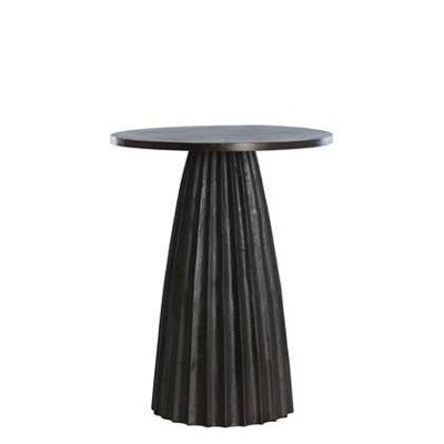 Light & Living Bijzettafel 'Veglia' 40cm, kleur Donkerbruin