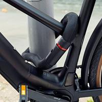 Abus goose lock 6206k110 - roze fietskettingslot - thumbnail