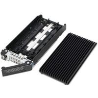 Icy Dock MB720TK-B behuizing voor opslagstations HDD-/SSD-behuizing Aluminium, Zwart 2.5 - thumbnail