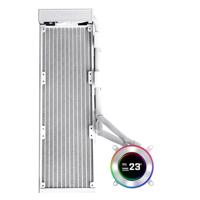 Lian Li Hydroshift II LCD-C 360N Fanless ARGB White - thumbnail