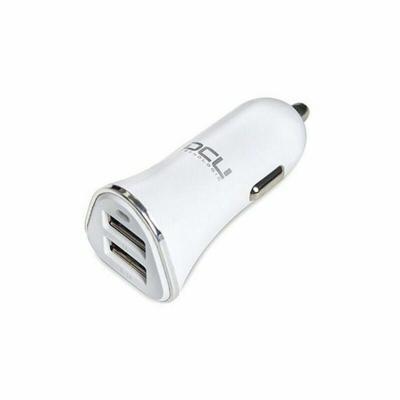 Caricabatterie per Auto DCU 2 X USB-A Bianco