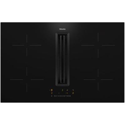 Miele KMDA7272-1 FL Inductie kookplaat met afzuiging Zwart